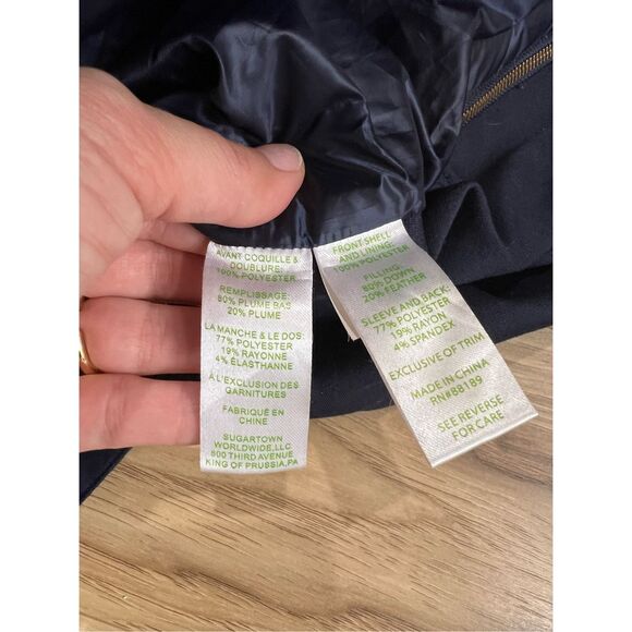 Lilly Pulitzer Polyester Outer Shell Jackets blue sz M - Picture 9 of 10